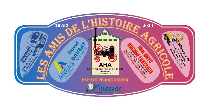 Plaque Rallye 2024